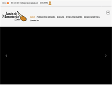 Tablet Screenshot of jamondemonesterio.com